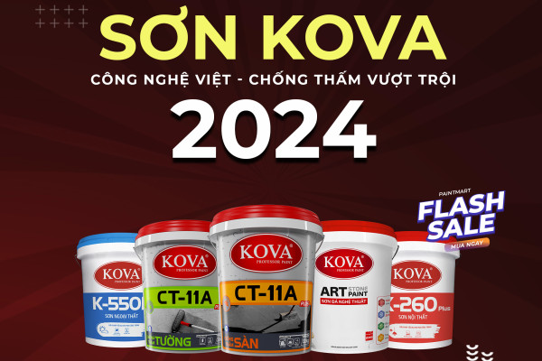 Bảng giá sơn Kova mới nhất 2024