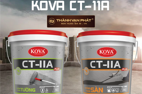 Đặc tính nổi bật sơn chống thấm Kova CT-11A