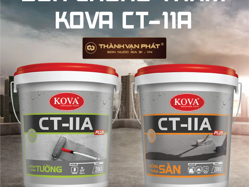 Đặc tính nổi bật sơn chống thấm Kova CT-11A