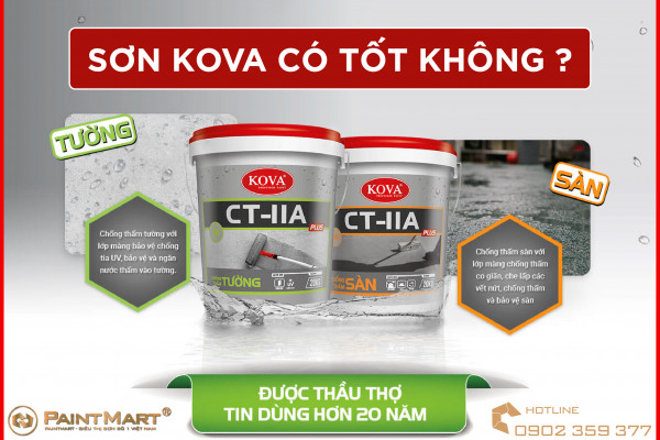 Sơn Kova có tốt hay không