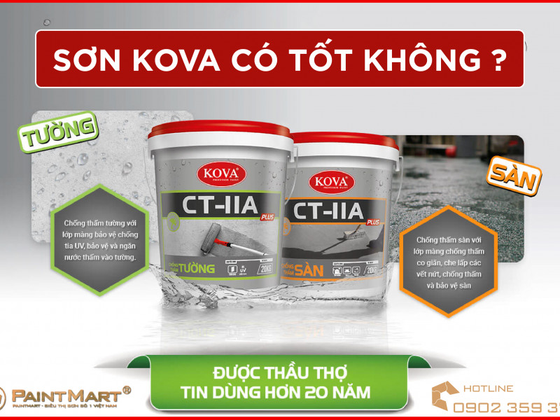 Sơn Kova có tốt hay không