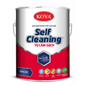 SƠN NGOẠI THẤT CAO CẤP TỰ LÀM SẠCH KOVA NANO  SELF-CLEANING