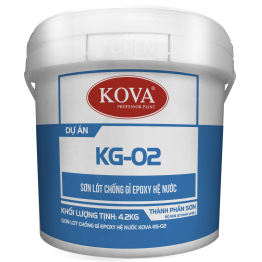 Sơn lót chống gỉ Epoxy hệ nước Kova KG-02