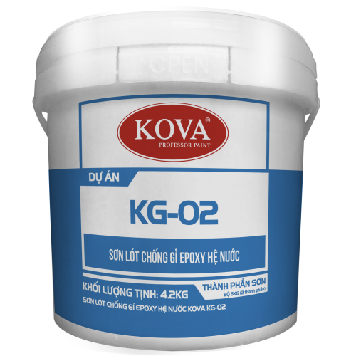 Sơn lót chống gỉ Epoxy hệ nước Kova KG-02