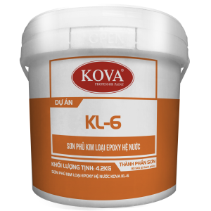 Sơn phủ kim loại Epoxy hệ nước Kova KL-6