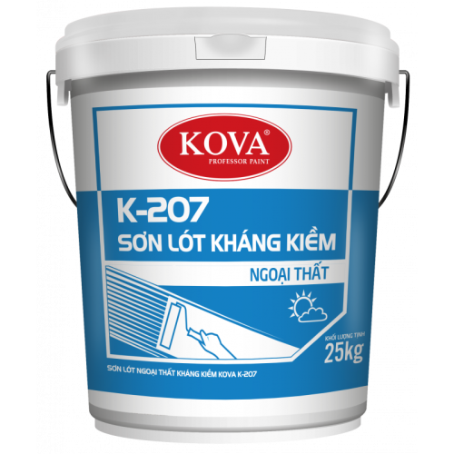 SƠN LÓT NGOẠI THẤT KHÁNG KIỀM KOVA K207