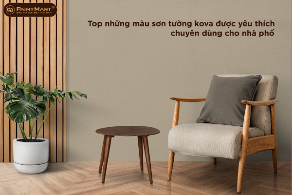 Top những màu sơn tường kova được yêu thích chuyên dùng cho nhà phố