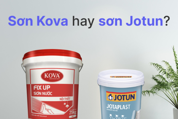 So sánh sơn jotun và kova